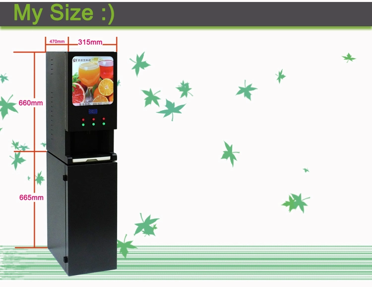 Instant Coffee Juice Milk Chocolate Hot Cold Powder Tabletop Beverage Vending Machine